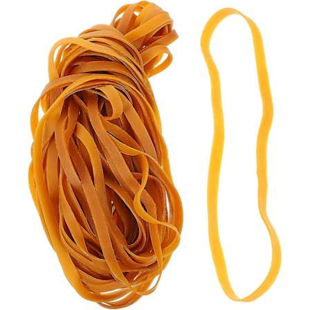 45 st Gummiband Stora Tjocka Elastiska Gummiband Kraftiga Sopsäckband Rep