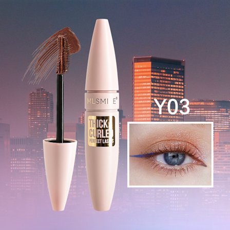 5-färgsmascara: Förtjockar, förlänger, böjer, vattentät, kladdfri och skapar en 3D-skuggad look