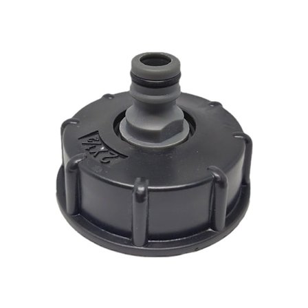 2-pack IBC-tankadapter, adapter till kran 1/2 tum
