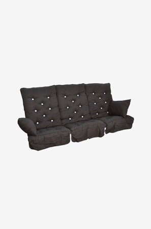 Fritab - Hammock kuddar set flock - Svart - Hammockdynor - Från Homeroom