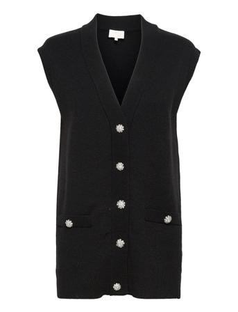 Lupi Knit Vest Black Minus