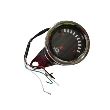 60mm Universal Bil Motorcykel Bränslenivåmätare LED-ljus