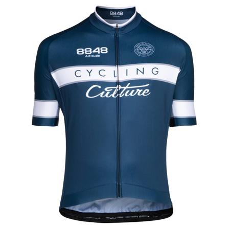 8848 Altitude Men's Mitchell Bike Jersey Men Short sleeved fitness sweater Blue S