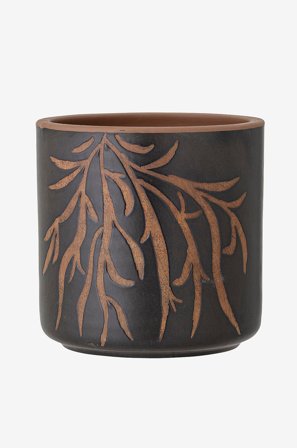 Bloomingville - Dekorpotte Dres - Brun - Krukker & vaser - Fra Homeroom