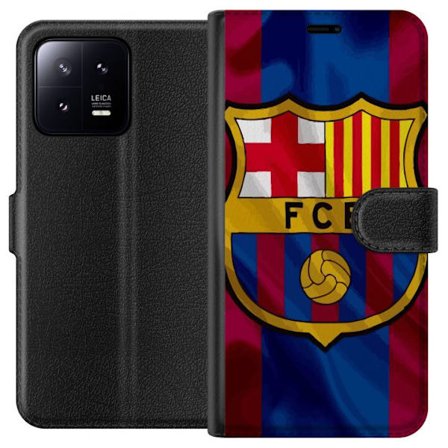 Kompatibelt Plånboksfodral till Xiaomi Xiaomi 13 FC Barcelona Fotbollsklubb Spanien La Liga traditionsrik klubb med offensivt spel, stora namn och st