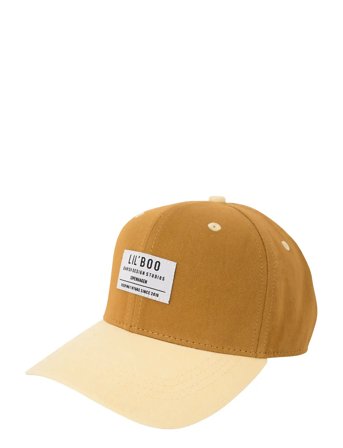 Lil' Boo | Organic Block Snapback | 3-7Y