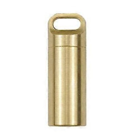 Vandtæt Pilleæske EDC Tilbehørskasse God Forsegling Mini Størrelse Multipurpose Udendørs Overlevelsesopbevaring