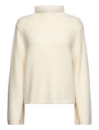 Faye Top Kilpikonnakaulus Poolopaita Kermanvärinen Stylein