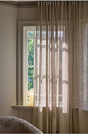 Jotex - Vorhang 1-länge Extra Breit hellgreige - MELISSA - Kaufe Multifunktionsgardinen bei Jotex