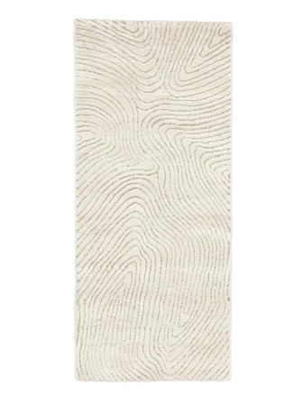 Chaima 80X200 Pequeño Blanco Crema/Beige Pasillo Alfombra