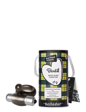 Belladot Bertil Vibrating Penis Ring - Multi/patterned - ONE SIZE