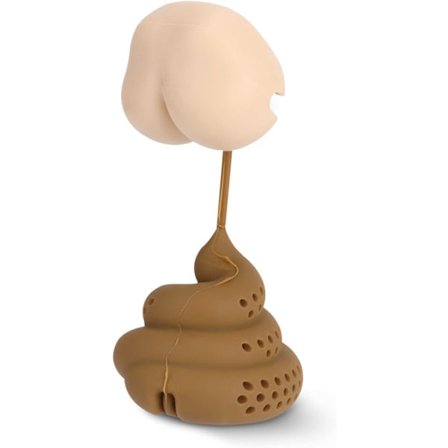 Teinfuser, Te-filter Morsom Form Silikonsil, Te-teinfuser for Teelskere