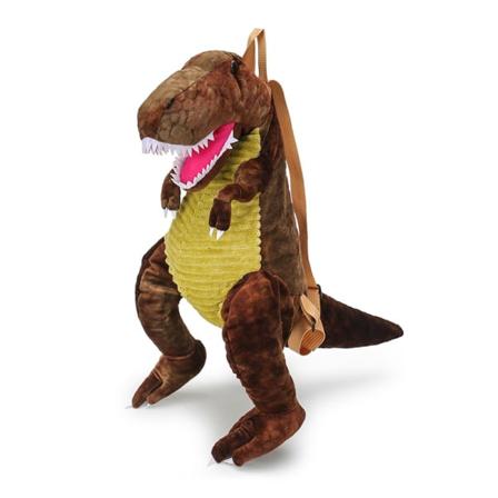 Mode Forældre-Barn 3D Dinosaurie Rygsæk Sæt Dyr Tegneserie Plys Rygsæk Dinosaurier Taske Til