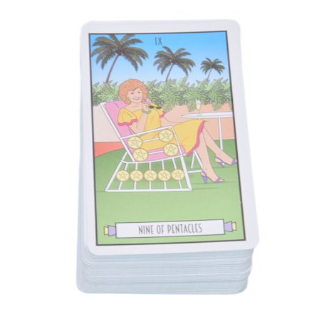 Golden Girls Tarotkort - 78 stk. bokssett for kjærlighet, ekteskap, vennskap, helse og rikdomsforutsigelse