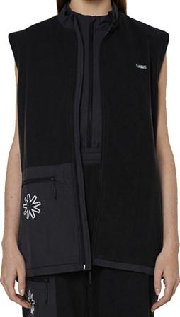 Rains Fleece Vest Unisex unlined vests Black L