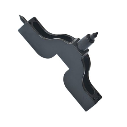 3PCS Perforerad trädgårdsslang, 1 x 4mm/7mm slanghålsslagverktyg