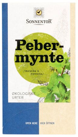 Sonnentor Pebermynte te Ø 18 breve, Helse & Madvarer, Te, Øvrig Te