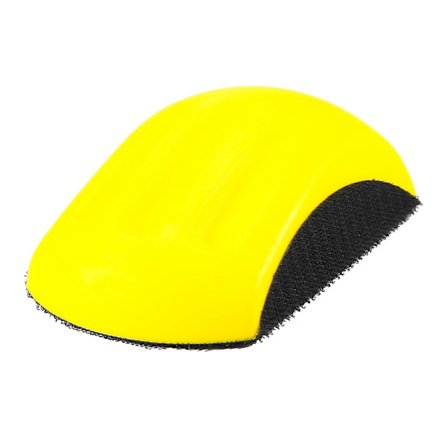 5 tommer håndslibningsblok til krog- og løkkesandpapir, håndpudepoleringspude, slibeværktøj