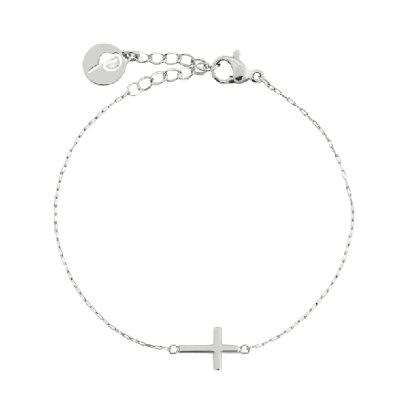 Edblad Spirit Cross Bracelet Smycken & klockor Dam Grå ONESIZE
