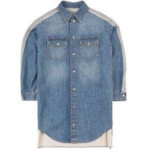 MM6 Maison Margiela Blue T-Shirt Dress 16 Years - Dresses - 16 years - Blue