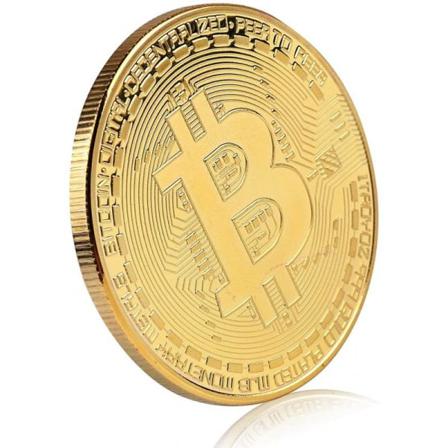 Bitcoin Mynt Guld
