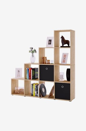 VCM - 10 trappehylder Napoli - Beige - Hylder & opbevaring - Fra Homeroom