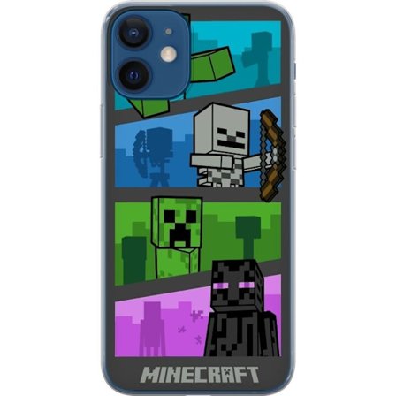Kompatibelt Mobildeksel til Apple Apple iPhone 12 Minecraft