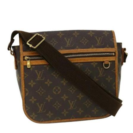 Louis Vuitton Vintage, Pre-owned Cross Body Bag Bruin, Dames, Maat:ONE Size,leer