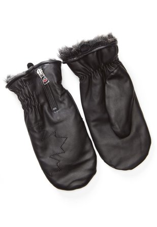 Canada Snow Kläppen Thumb Glove Black Vaatteet