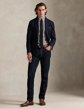 Polo Ralph Lauren Custom Fit Plaid Twill Shirt - Brown - M