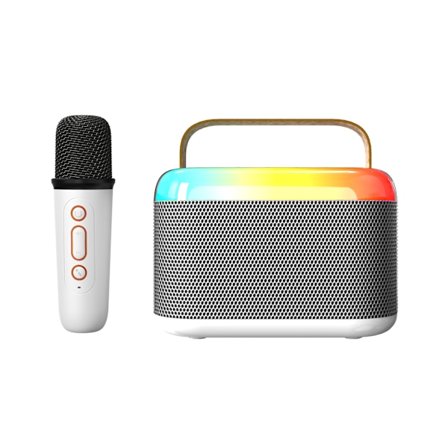 Trådlös karaokemikrofon med Bluetooth-högtalare