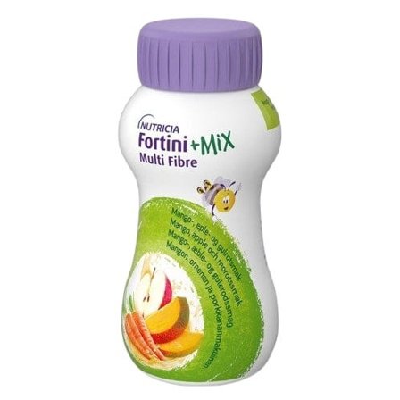 Fortini +Mix Multi Fibre næringsdrikk eple/mango/gulrot 4x200 ml