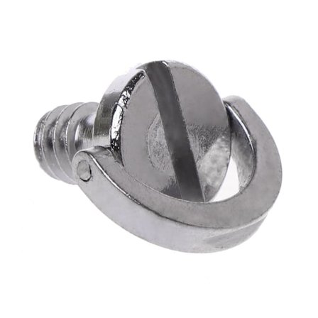 C-Ring kameraskrue 1/4" fr Tripod Rapid Quick Release Plate Montering Grundplade Ny