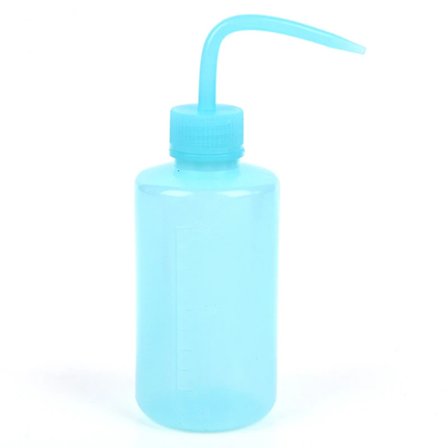 1 stk. Vask Rengjør Klar Plast Grønn Såpe Lab Vask Klem Spreder Flaske Tatoveringskjele