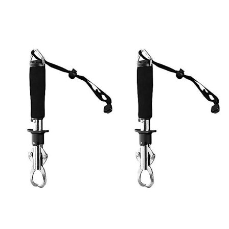 2 stk Fiskefinner i rustfritt stål