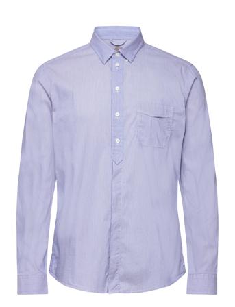 Mmgmalo Stripe Shirt Blue Mos Mosh Gallery
