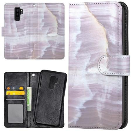Samsung Galaxy S9 Plus - Lommebok Deksel Marmor