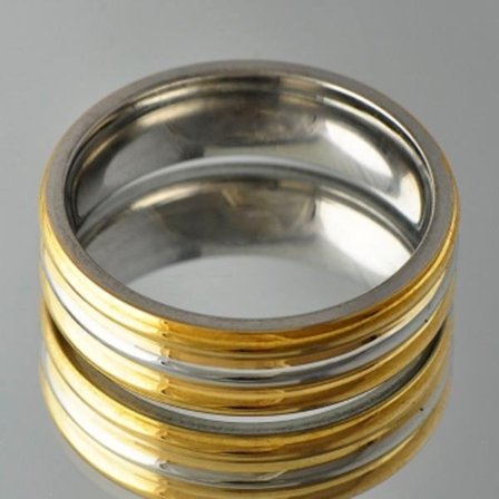 Rostfritt stål ring