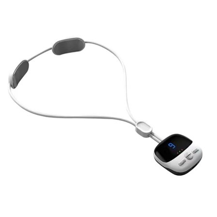 Nakkemassasje med varme, elektrisk pulsmassasje for smertelindring, dypvevsmassasje for triggerpunkter