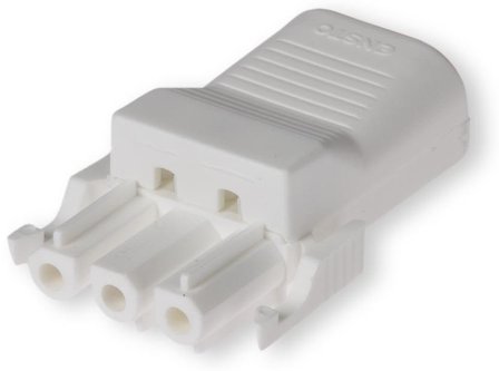 Ensto NAC32S.WX2 Støpsel 3 poler, 5,5-12 mm hun, 10-pakk, Stikkontakter & kabler