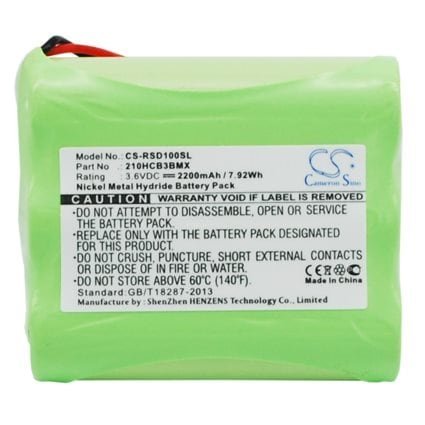 Batteri for DAB Digital for Roberts Sports Dab1, Solar Dab 1, SolarDAB radio