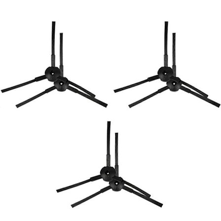 6 st Sidoborste Robotdammsugare Delar för V55 V50 V5 V5S V3 V3S V50 Pro X5 Tillbehör