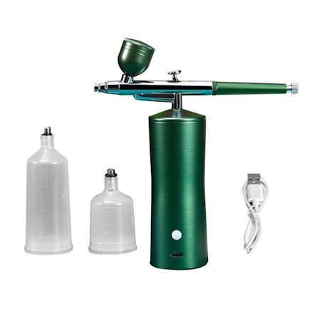 Bærbar og oppladbar Airbrush-sett for negle-, kakedekorering og sminke