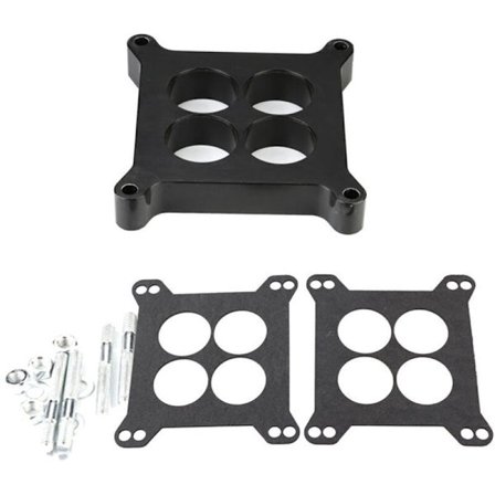 Fenolisk förgasarspacer 1" 4bbbl SBC BBC BB Passar Holley SB Chevy Ford