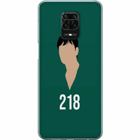 Xiaomi Redmi Note 9 Pro Genomskinligt Skal Squid Game