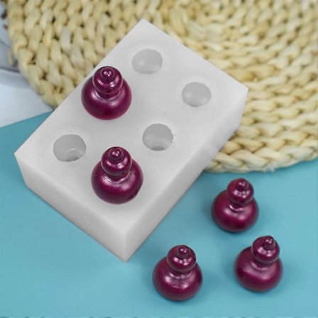 Nötter & Bär Serie Tårtfondantform Choklad Silikonformar Former Kastanj