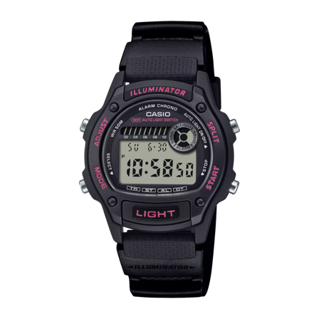 Casio W's Timeless Collection W-220H-1A2Vef Black