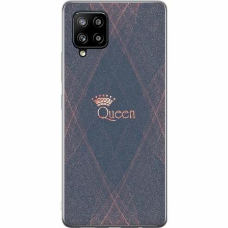 Samsung Galaxy A42 5g Genomskinligt Skal Queen