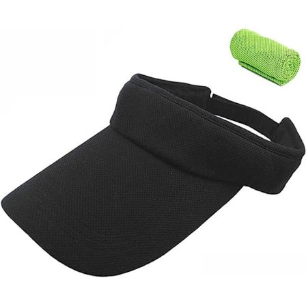 Aurinkosuojat naisille ja miehille, Visiiri suojaa, Visiirilippis urheiluun