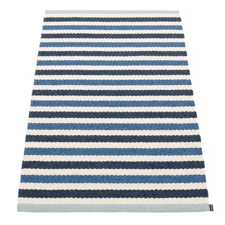Pappelina Teo matta 70 cm x 120 cm, denim/blue/vanilla | Inredning > Mattor | Bagaren och Kocken